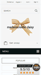 Mobile Screenshot of mademoiselle-daisy.com